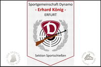 SG Dynamo Erhard K&ouml;nig Erfurt Wimpel Sektion Sportschiessen